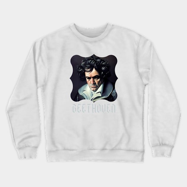 BEETHOVEN Crewneck Sweatshirt by Cryptilian